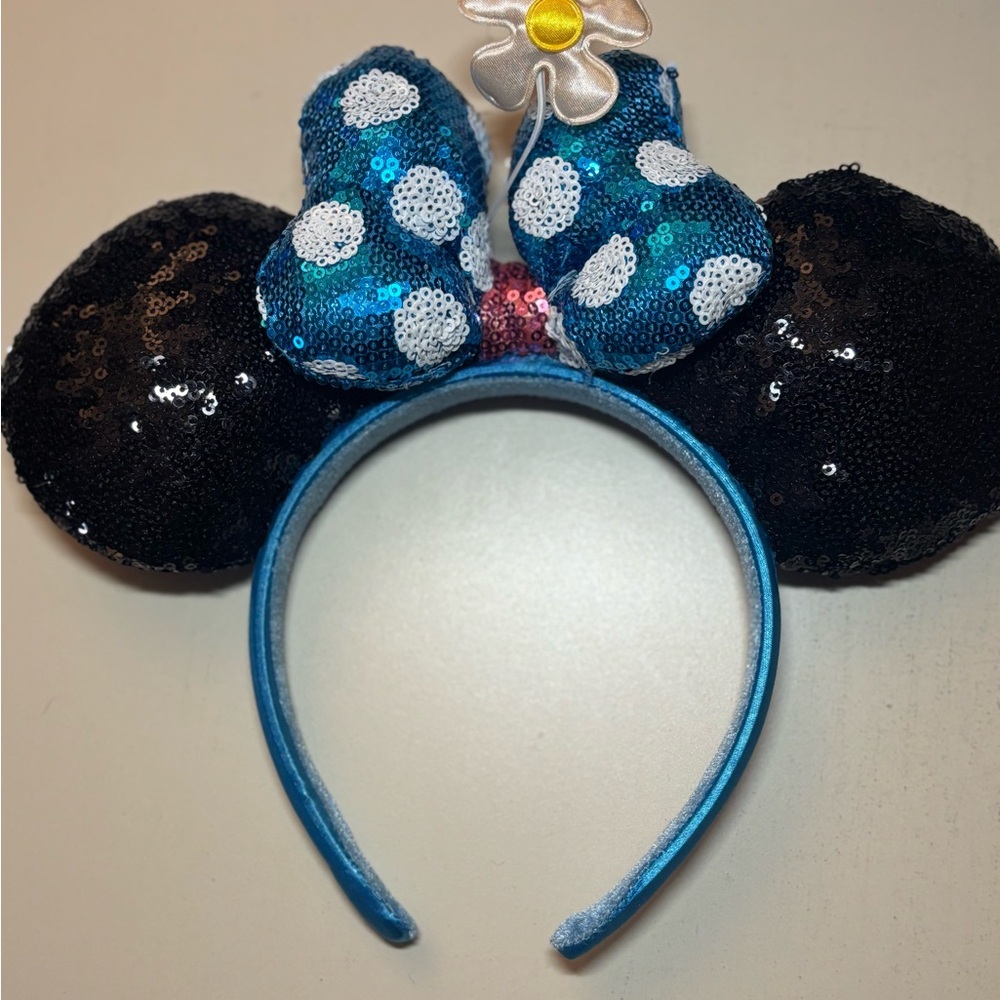 Sequin Minnie Mouse Ears Headband
